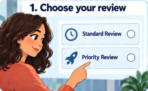 Choose your review option