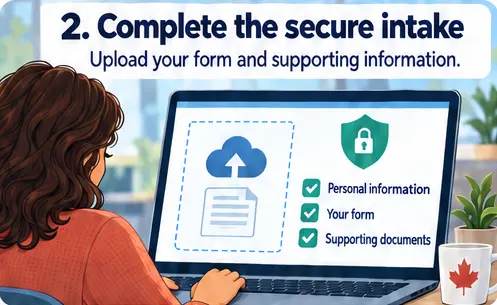 Complete secure intake