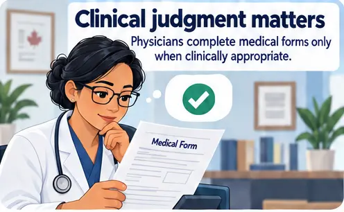 Clinical judgment comes first